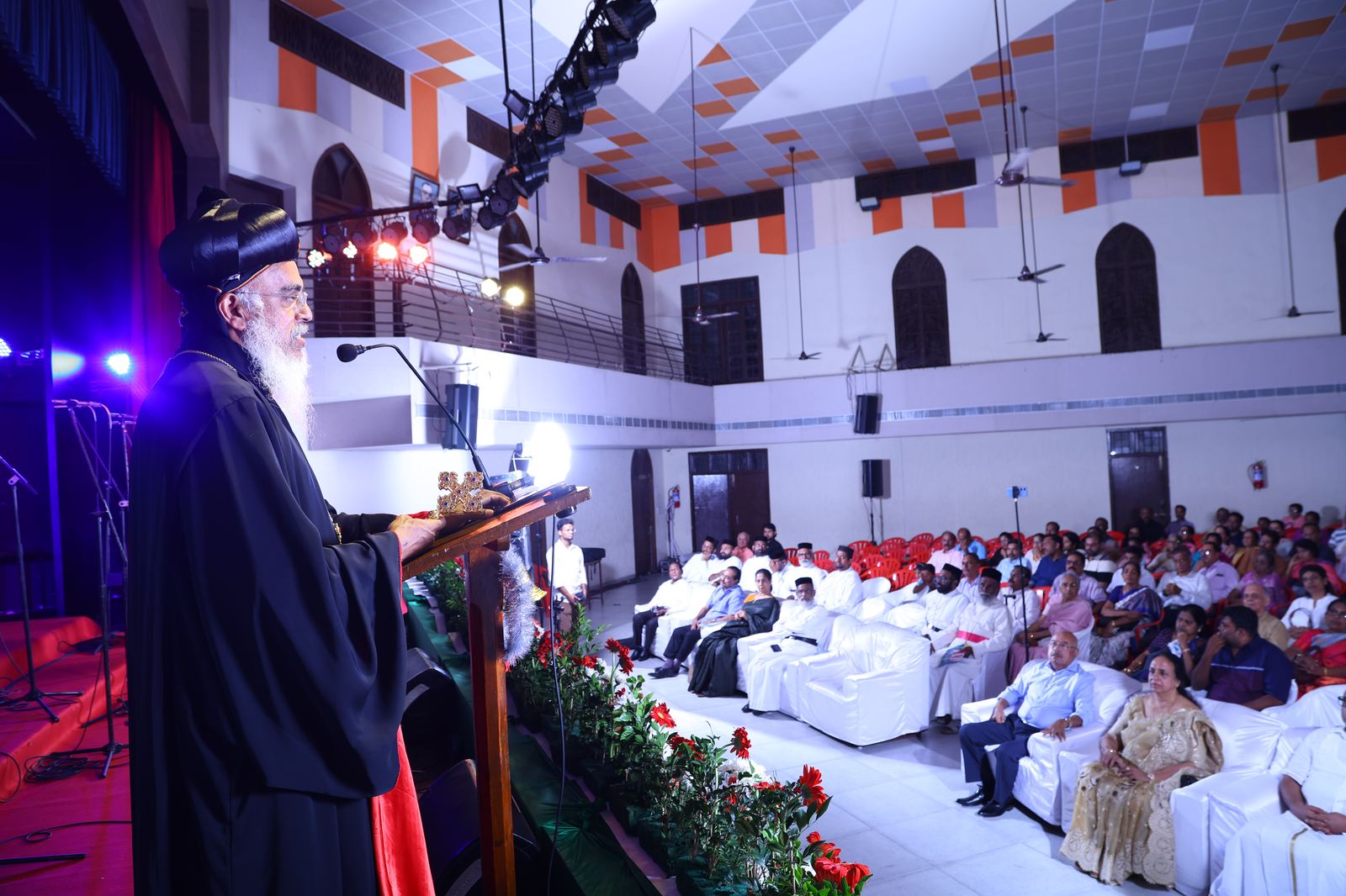 H.G. Geevarghese Mar Philoxenos addressing the audience